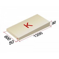 LOGICPIR Slope-3,4% (K) СХ/СХ 1200х600х50-90 (упак 8 плит 5,7600 кв.м)