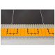Компенсирующее нагрузки гидроизоляционное полотно Schluter-DITRA-HEAT-DUO, арт. DHD810M(рулон 10м)