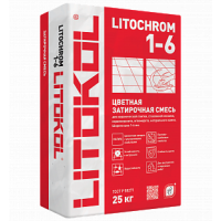 Цементная затирочная смесь LITOCHROM 1-6 C.20 светло-серый 25 кг Цементная затирочная смесь LITOCHROM 1-6 C.20 светло-серый 25 кг