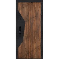 Стальная дверь Берилл с зеркалом биометрический замок Y12 2050x960 110кг Стальная дверь Берилл с зеркалом биометрический замок Y12 2050x960 110кг