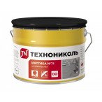 Мастика герметизирующая Технониколь №71 ведро 3кг